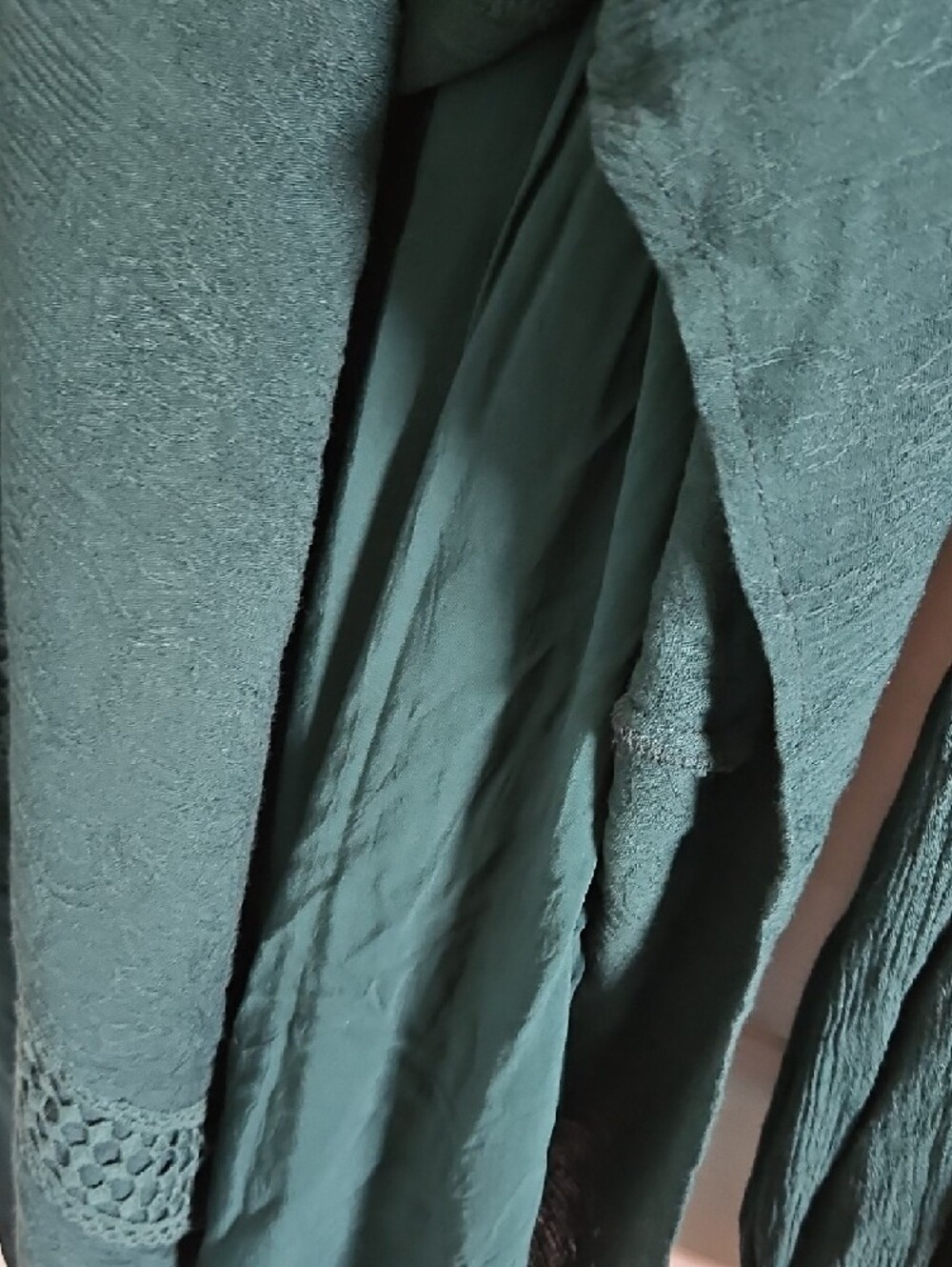 Knox Rose Teal Green Boho Dress - Picture 5 of 6